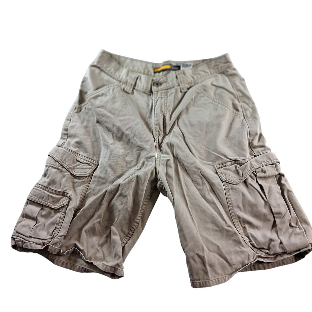 Levi's SilverTab Mens Multi‎ Cargo Shorts 32 Tan Khaki Loose Fit Baggy 90s Retro